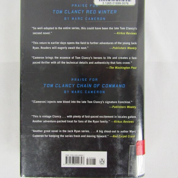 Tom Clancy | Command and Control | By Marc Cameron | Hard Cover Edition - Picture 2 of 4